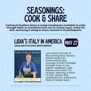 Seasonings: Cook & S